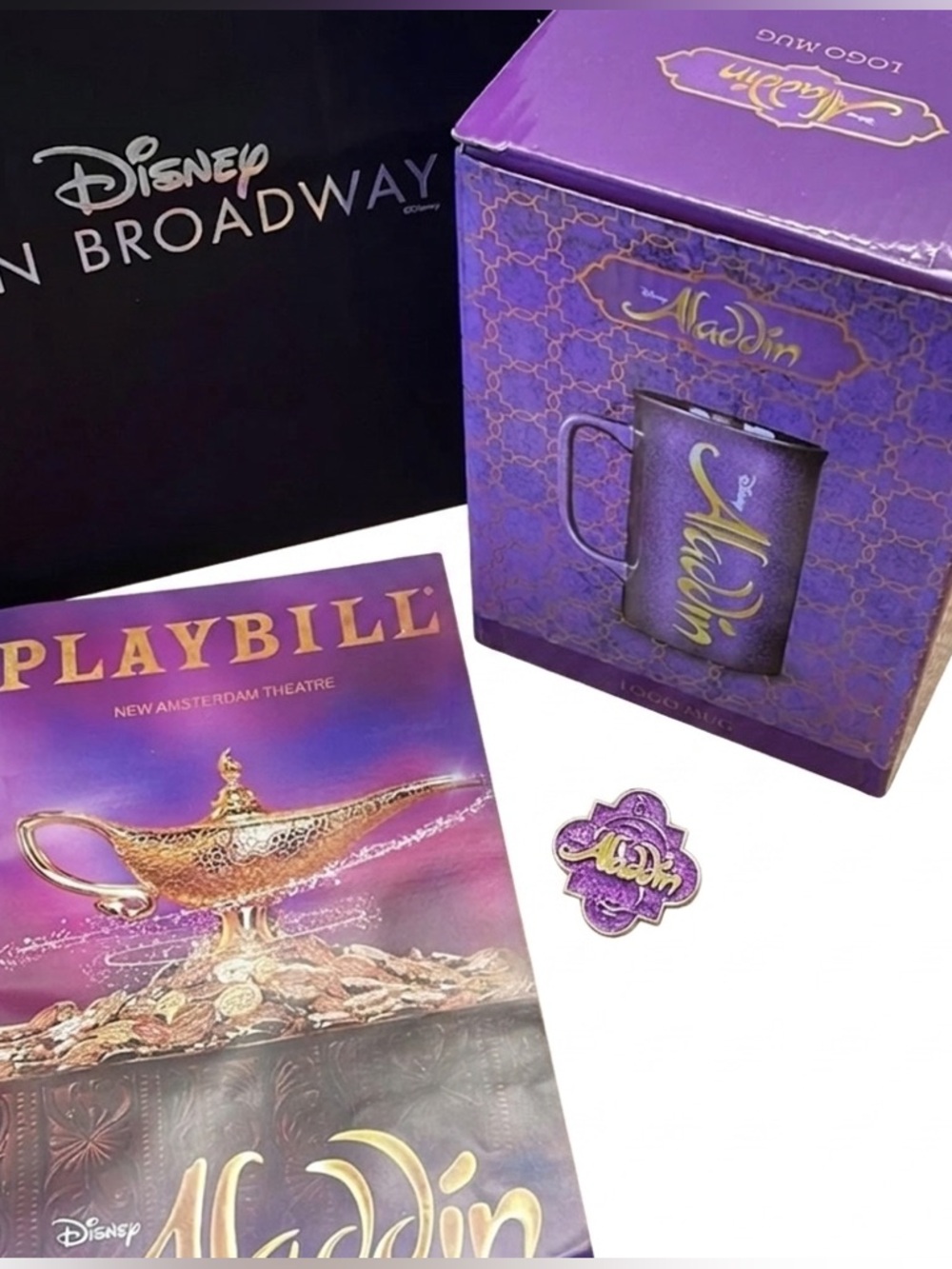 NWT Disney Aladdin Broadway Package Set